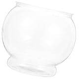 ORFOFE Pecera Jarrones De Vidrio para Centros De Mesa Pecera De Plástico Florero De Vidrio Transparente Botella De Vidrio DIY Tanques De Plantas De Peces Tarros De Plástico para Dulces