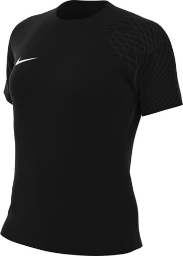 NIKE DR0909-010 W NK DF STRKE III JSY SS T-shirt Women's BLACK/BLACK/BLACK/WHITE Size M