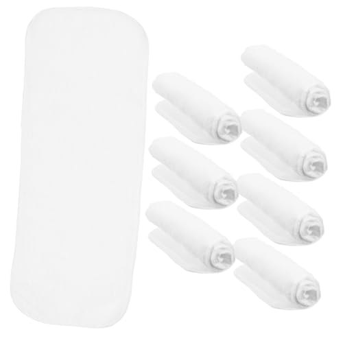 FAVOMOTO Infant Diaper Liners 8 Pack Washable Soft Liners Newborn to Toddler Leak-Proof Comfortable