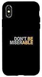Installation facile University Varsity-Gold Color Be Able Yellow Coque pour iPhone X/XS