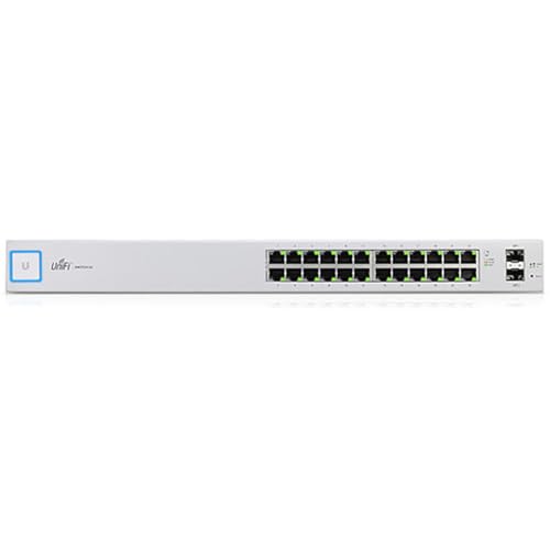 Ubiquiti Networks UniFi USW-24 Configurable 24-Port Gigabit Layer 2 Ethernet Switch with SFP