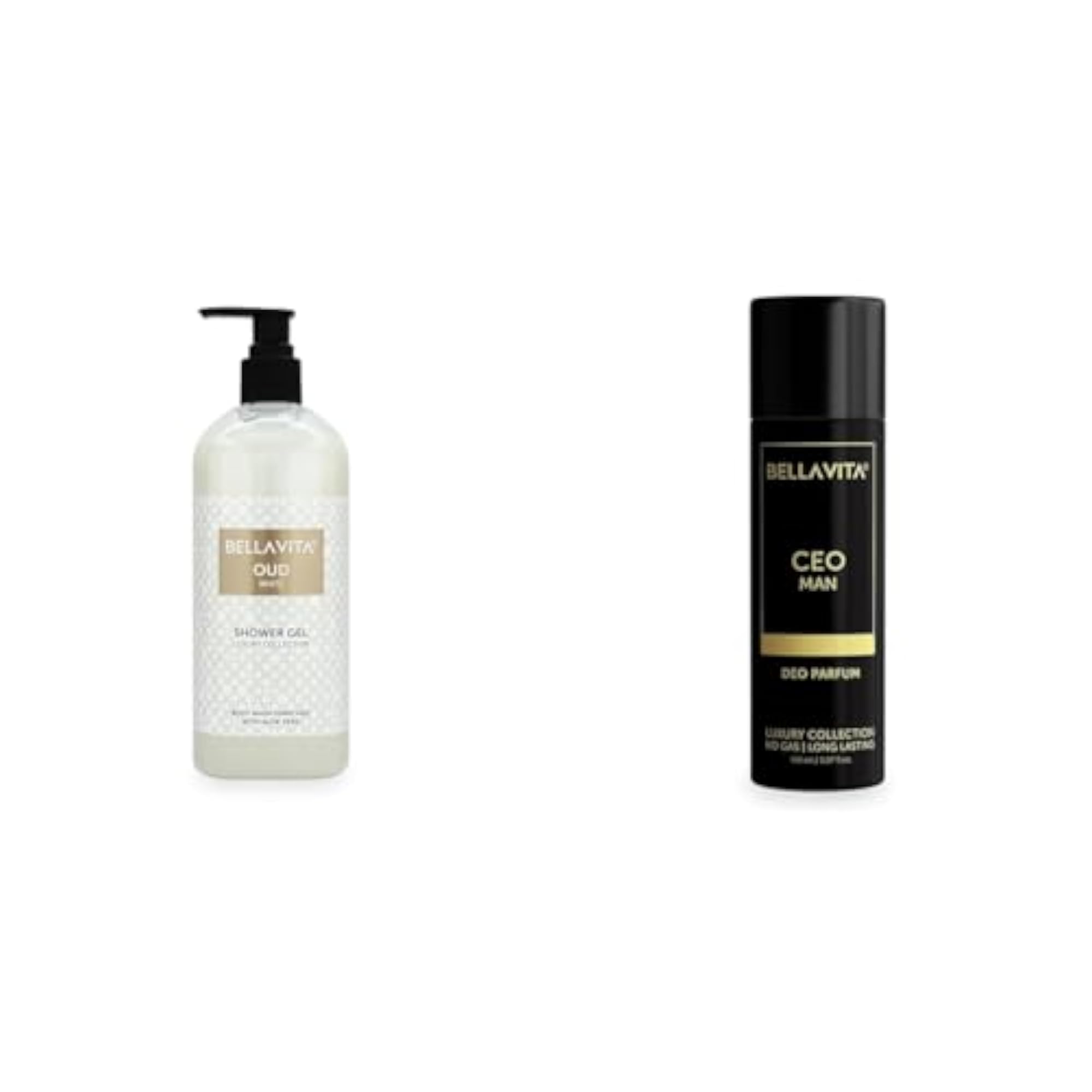 OUD WHITE Body Wash, Refreshing Shower Gel with Aloe Vera, 500ml