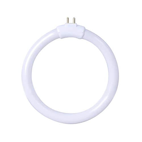 Tube De Lampe Rond, Tube D'ampoule Circulaire De Tube De Lumière Annulaire T4 De 11 W Avec 4 Broches Compactes, Lumière LED Fluorescente Circline Blanche De Remplacement Réglable