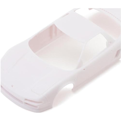 ??(Kyosho) Kyosho Honda NSX White Body Set (Unpainted/With Wheels) MZN220