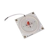  220V Placa de Lámpara de Techo Blanco LED Magnético Módulo SMD Fibra de Vidrio Lámpara de Repuesto 24W/36W - 24w