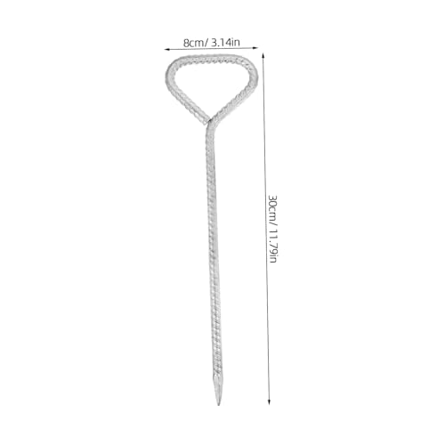 Estacas de camping resistentes Mipcase piquetas metálicas jardín 3