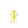 Zivisk-tee-de-Golf-Plastico-100-Piezas-Amarillo-44mm
