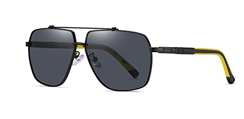 Image of Polarized Sunglasses Classic Fashion Oversized Frame for Men Driving UV Protection