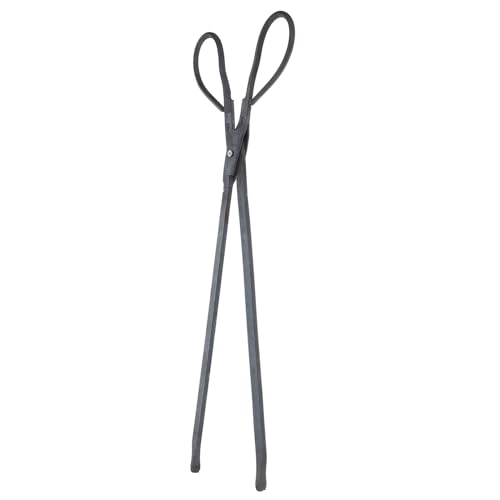 FUNOMOCYA Sturdy Metal Trash Grabber Litter Picker Hook Fire Tongs Garbage Clamp for Outdoor Home Office Car Yard