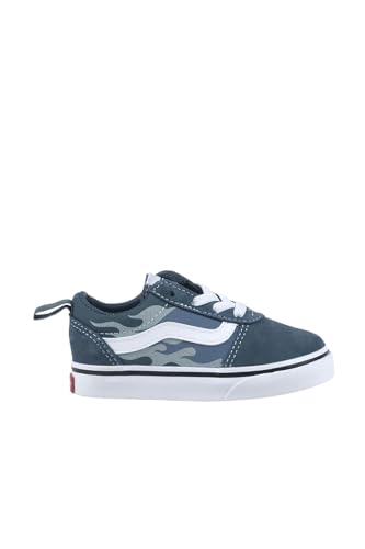 Vans Ward, Zapatillas Unisex niños, Tonal Flames Blue and White, 19 EU