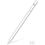 Pencil (1st Generation) for iPad 2018-2025, Stylus Pen for iPad with 10X Fast Charge, Tilt Sensitivity, Palm Rejection, Drawing Pen Compatible with ipad 6~11th, Mini 5/6, Air 3~5/M2 M3, Pro 11/12.9/M4