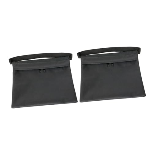 LALAFINA 2 Pack Photography Sandbags Balance Sandbags for Tripod Stabilization Double Zipper Design Professional Use