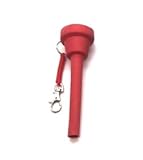 DryFur Hook-on Funnel for Dispensing Water Inside Air Travel Kennel (Red)