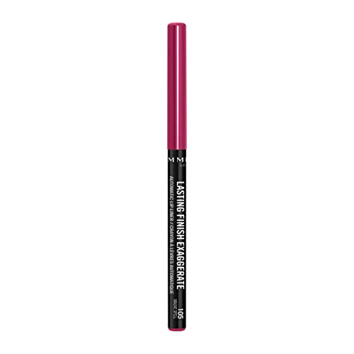 Lasting Finish Exaggerate Automatic Lip Liner, 105 Mauve Spell, Shelf Pack of 3