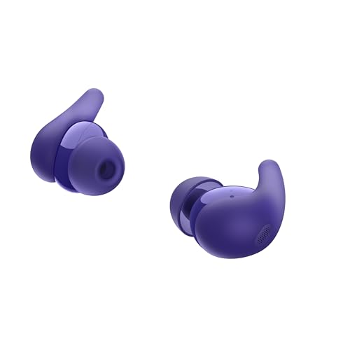 Image of Sony LinkBuds Fit Truly Wireless Noise Canceling Earbud Headphones Small & Light with Newly Developed Air Fitting Supporters, Violet (Limited Edition)