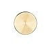 Plateaux de rangement en acier inoxydable rond couleurs d'or Style Simple Simple Bijoux Collier Cosmétique Dessert Plaque Accueil Organisateur (Color : S)