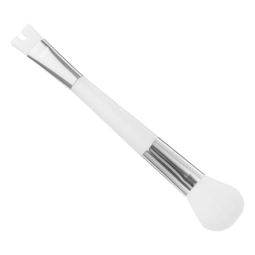 BESTYASH Dual Ended Shaped Makeup Brush Versatile Cosmetic Powder Concealer Tool for Liquid Foundation Blush and Highlighter for Professionals Makeup Enthusiasts Sturdy Grip Design