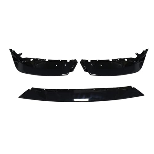 Séparateur de pare-chocs avant pour BMW G87 M2 Sport 2022-2025 noir brillant