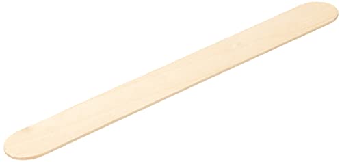 Value Aid Wooden Medical Tongue Depressor 6"- Pack of 100