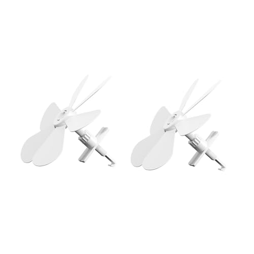 Ventilador Que Dirige El Flujo de Aire for Rejillas de Aire Acondicionado Centrales, Evita El Flujo de Aire Directo, Mejora La Circulación del Aire Frío y Caliente(2pcs)