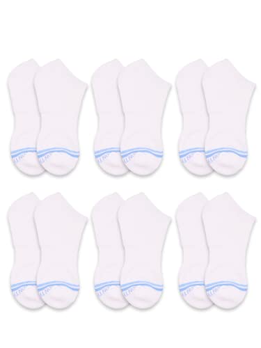 On The Go Hosiery On The Go Women's Cushion Fashion Low-Cut Socks (6 Pair/ 3 Pack) (I've Got The Blues), One Size (Q-04)