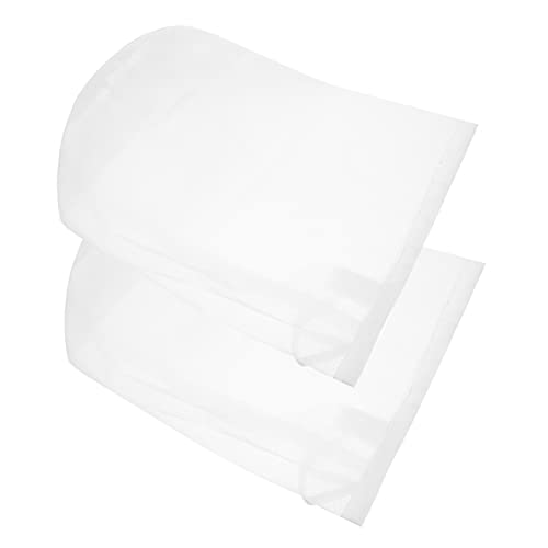 ABOOFAN 2pièces Sachet Filtre à Vin Filet pour Lait De Noix De Fabrication De Vin Filtrant pour Lait De Soja Filtrant Réutilisable