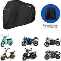 Housse de moto pluie et UV avec bandes réfléchissantes pour Piaggio Vespa GTS GTV 250 300 - 7
