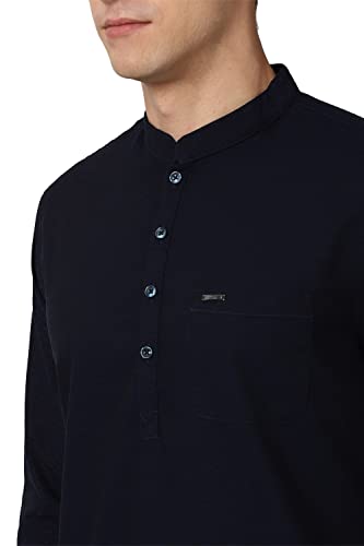 Image of Peter England Men's Cotton Regular Fit Regular Kurta