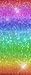 Hair Flairs Pro Hair Tinsel - 100 Strands, 36", Sparkle Kaleidoscope