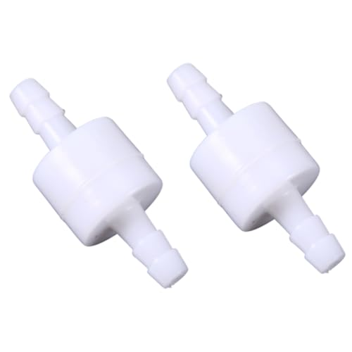 MLMLH Válvula de Retención en Línea de Plástico, 2 Piezas Válvulas de Retención Unidireccionales, Válvula de Retención sin Retorno para Agua(6mm)