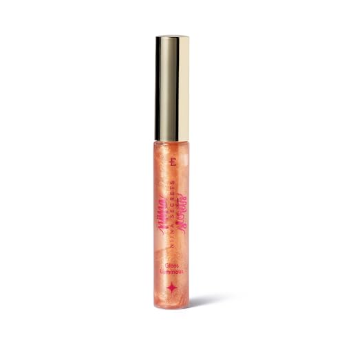 NIINA SECRETS BATOM GLOSS CRYSTAL TOPÁZIO 7ML: Um Brilho que Faz a Diferença 4 Eudora Niina Secrets Luminous Gloss Labial Bronze 5,2ml
