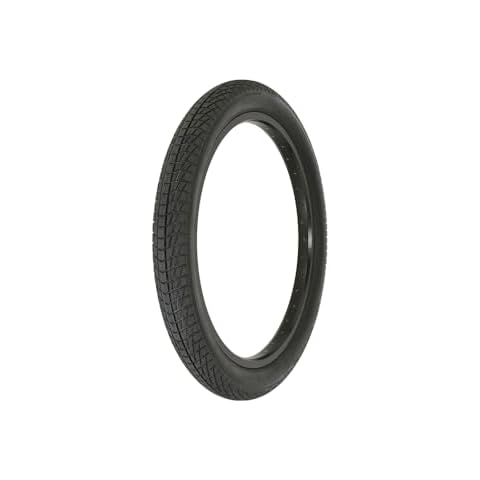 ALTALINE Bicycle Tire 20" x 2.35" BMX Style Semi-Slick Tread (All Black) Cover