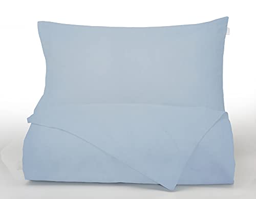 Bianca Plain Dyed Denim, Blue, 200x220+50x80(2)+160x200