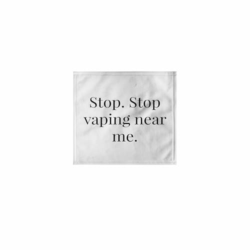 3dRose Gabriella B - Quote - Image of Stop Stop Vaping Near Me Quote - Towels (twl-303656-3)