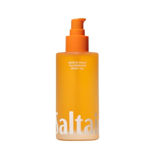 Saltair Body Oil Silky After Shower and Bath Dry Oil for Women and Men Non-Greasy Well-Absorbing Moisturizer for Hydrating Dry Skin Exotic Pulp Scent 4oz