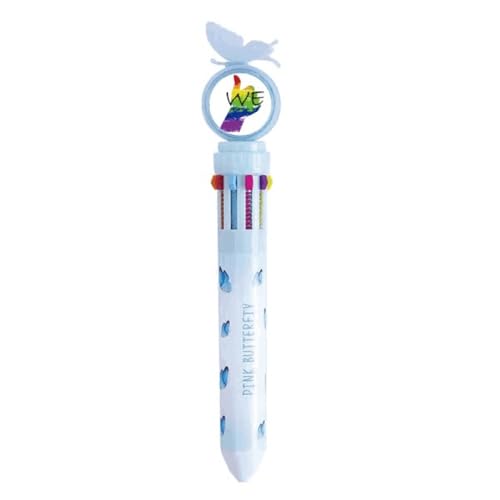 Stylo arc-en-ciel LGBT rétractable pour égayer vos fournitures scolaires de la rentrée