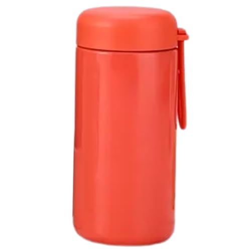 Botella aislada con asa de transporte, conveniente termo al vacío para bebidas calientes, taza de agua de gran capacidad