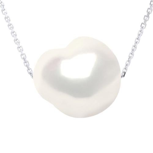 Collier perles de culture d'eau douce baroques pour femme élégante