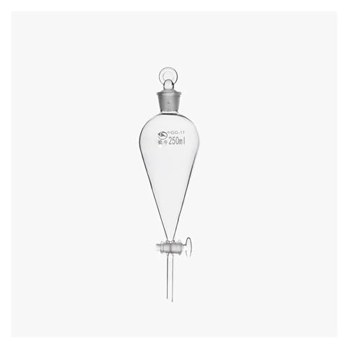 Entonnoir séparateur en poire 250ml idéal pour travaux pratiques de chimie