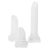 Ambiance artistique : cette magnifique statue en plâtre représentant une colonne romaine apporte une touche artistique à n'importe quelle pièce, et constitue un bel ajout à votre décoration intérieure