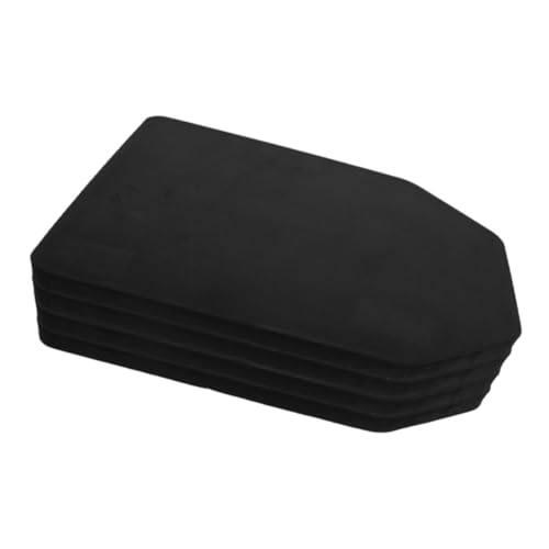 Yardwe 4pcs Boxing Chest Protector Protective Side Pad Boxing Body Protective Gear Game Vest Pad Vest Plate Insert Boxing Gear Boxing Body Protector Pad Chest Plate Black