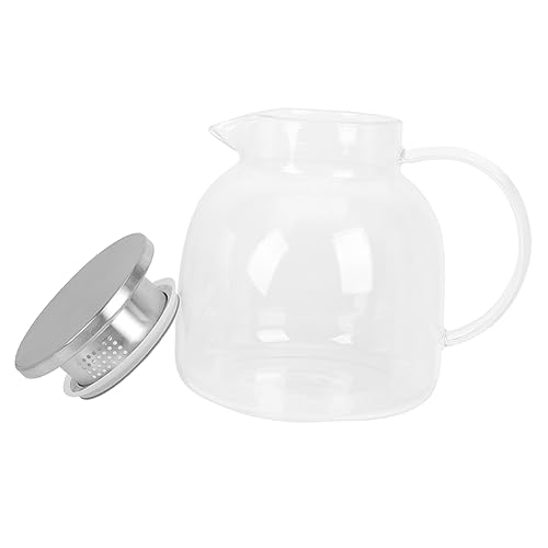 GRADENEVE Jarra De Con Tapa De Acero Inoxidable Para Agua Té y Limonada Set De 1300ml Ideal Para Uso Doméstico y Bebidas Frías