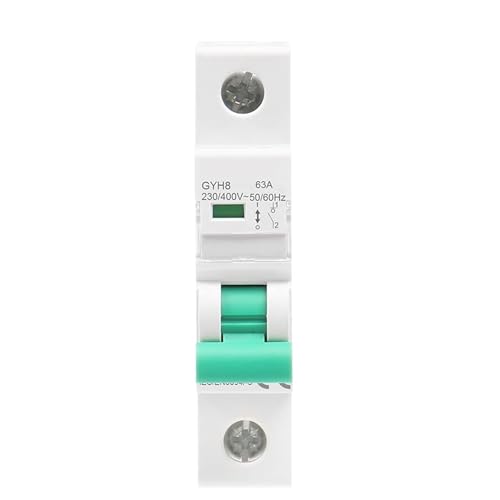 Interruptor principal aislador GYH8 de carril DIN 230V 125A para corte general