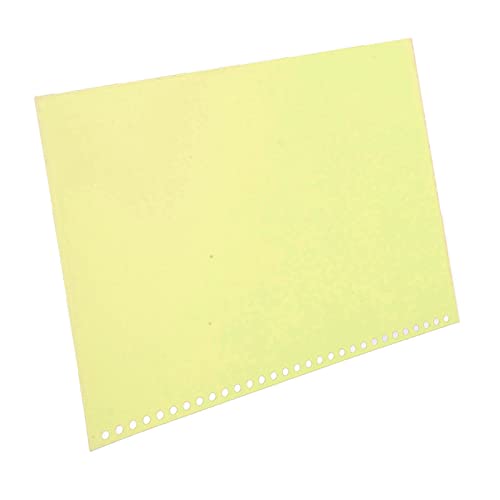 Uxsiya Capas de papel, folhas protetoras de papel flexíveis reutilizáveis com 30 furos para relatóri