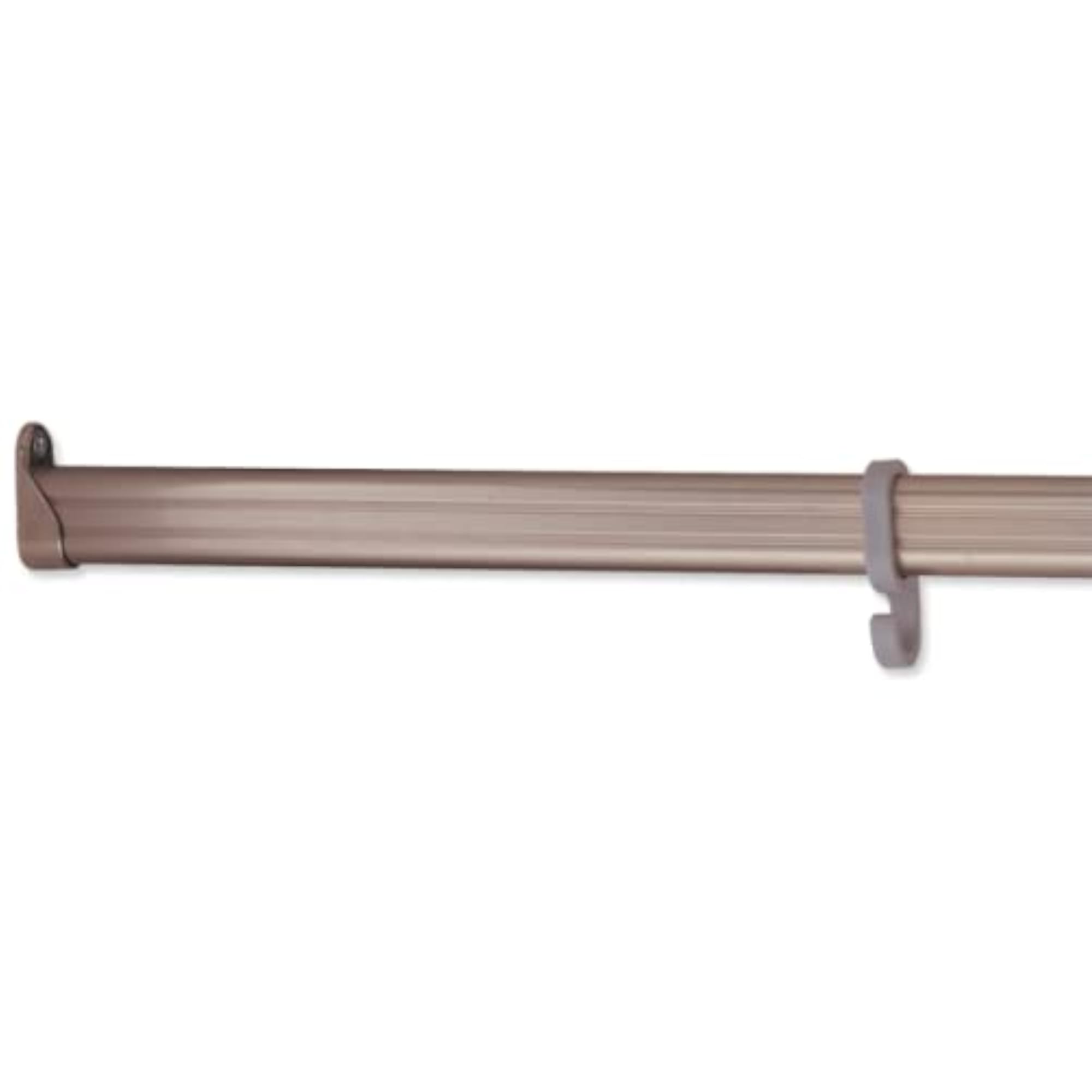 Oval Hanging Rail Rod Bracket Support for Closet