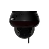 Foscam D8T - 4K 8 MP WLAN Dome Überwachungskamera mit motorisierter PT-Funktion, KI-Personen- und Fahrzeugerkennung, IK10 Vandalismusschutz, WiFi 6, (schwarz)