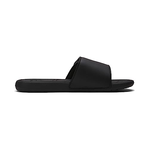 Image of PUMA Men's Cool Cat 2.0 Hook and Loop Slide Sandal, puma black-puma white, 9