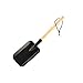 BESPORTBLE Fireplace Ash Shovel Tool Scoop: Gardening Shovel Coal Hand Shovel Scoop Fire Stove Ash Household Trowel Black Farm Wood Shovel
