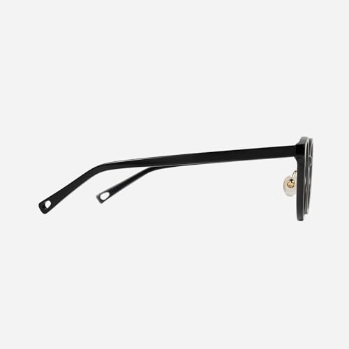 Image of TIJN Blue Light Glasses for Women Men,Computer Glasses Bluelight Blocking,Preppy Style Cateye Frame Clear Eyeglasses,Edin