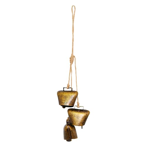 Cloches de Noël vintage pour une décoration festive de salon